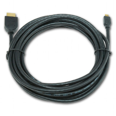Кабель Gembird HDMI - micro-HDMI V 2.0 (M/M), 3 м, чорний (CC-HDMID-10) пакет