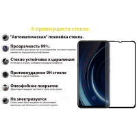 Захисне скло BeCover для Vivo Y15s/Y15a Black (707250) Захисне скло BeCover для Vivo Y15s/Y15a Black (707250)