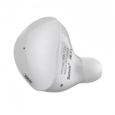 Bluetooth-гарнітура Remax RB-T21 White (6954851287896) Bluetooth-гарнітура Remax RB-T21 White (6954851287896)