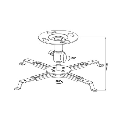Кріплення для проектора Walfix PB-14W Кріплення для проектора Walfix PB-14W