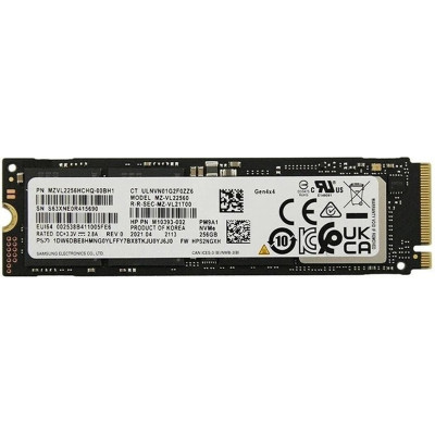 Накопичувач SSD  256GB Samsung PM9A1 M.2 2280 PCIe 4.0 x4 V-NAND 3bit MLC (MZ-VL22560_OEM) OEM Накопичувач SSD  256GB Samsung PM9A1 M.2 2280 PCIe 4.0 x4 V-NAND 3bit MLC (MZ-VL22560_OEM) OEM