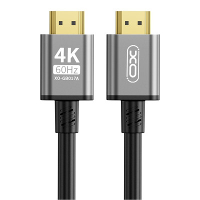 Кабель XO HDMI-HDMI V.2.0, 3 м Tranish (GB017A-HDMI.tranish)