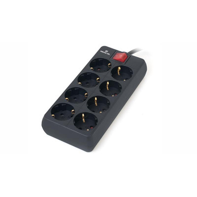 Фільтр живлення REAL-EL RS-8 Protect 5м Black (EL122300024)