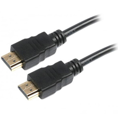 Кабель Maxxter HDMI - HDMI V 1.4 (M/M), 0.5 м, чорний (V-HDMI4-0.5M) пакет Кабель Maxxter HDMI - HDMI V 1.4 (M/M), 0.5 м, чорний (V-HDMI4-0.5M) пакет