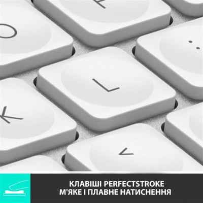 Клавиатура беспроводная  Logitech MX Keys Mini Wireless Illuminated UA Pale Gray (920-010499)