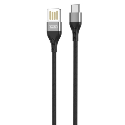 Кабель XO NB188 USB - USB Type-C, (M/M), 2.4A 1 м Gray (6920680879700)