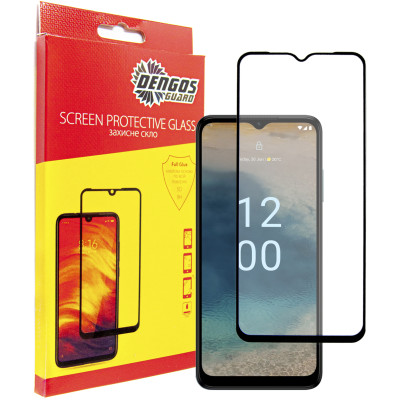Захисне скло Dengos для Nokia G22 Black Full Glue (TGFG-307) Захисне скло Dengos для Nokia G22 Black Full Glue (TGFG-307)