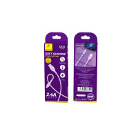 Кабель SkyDolphin S22L Soft Silicone USB - Lightning (M/M), 1 м, Violet (USB-000600) Кабель SkyDolphin S22L Soft Silicone USB - Lightning (M/M), 1 м, Violet (USB-000600)