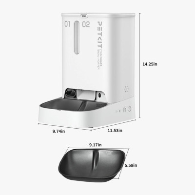 Смарт-годівниця Petkit YumShare Dual-hopper with Camera (P591) Смарт-годівниця Petkit YumShare Dual-hopper with Camera (P591)