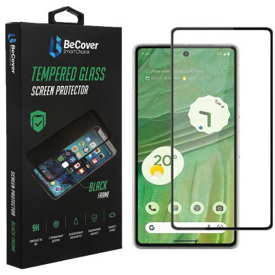 Захисне скло BeCover для Google Pixel 7 Black (708571) Захисне скло BeCover для Google Pixel 7 Black (708571)