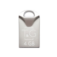 Флеш-накопичувач USB 4GB T&G 106 Metal Series Silver (TG106-4G) Флеш-накопичувач USB 4GB T&G 106 Metal Series Silver (TG106-4G)