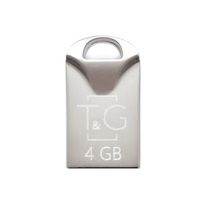 Флеш-накопичувач USB 4GB T&G 106 Metal Series Silver (TG106-4G) Флеш-накопичувач USB 4GB T&G 106 Metal Series Silver (TG106-4G)