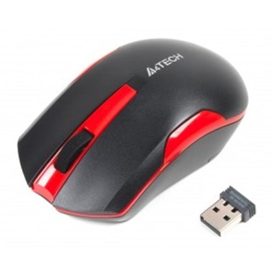 Миша бездротова A4Tech G3-200N Black/Red