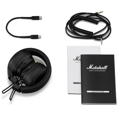 Bluetooth-гарнітура Marshall Major V Black (1006832) Bluetooth-гарнітура Marshall Major V Black (1006832)