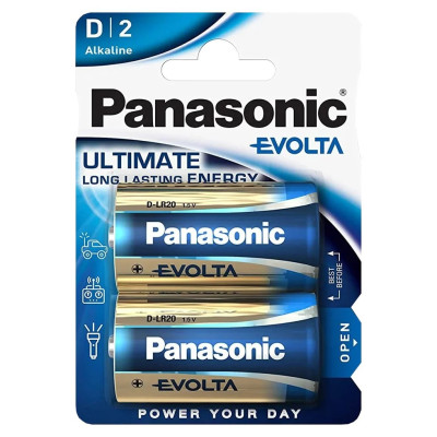 Батарейка Panasonic Evolta D/LR20 BL 2 шт Батарейка Panasonic Evolta D/LR20 BL 2 шт