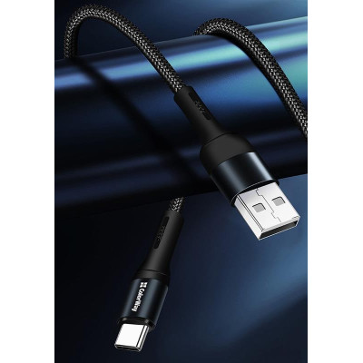 Кабель ColorWay USB - USB Type-C (M/M), nylon, 2.4 А, 1 м, Black (CW-CBUC045-BK) Кабель ColorWay USB - USB Type-C (M/M), nylon, 2.4 А, 1 м, Black (CW-CBUC045-BK)
