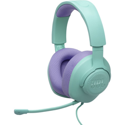 Гарнiтура JBL Quantum 100M2 Cyan (JBLQTUM100M2CYN)