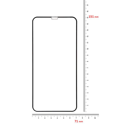 Захисне скло BeCover для Apple iPhone 11 Pro Max Black (704105)