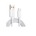 Кабель Dengos USB - USB Type-C (M/M) 1 м White (PLS-TC-6A-WHITE)