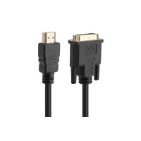 Кабель Prologix Premium HDMI - DVI V 1.3 (M/M), Single Link, 18+1, 0.5 м, Black (PR-HDMI-DVI-P-01-30-05m) Кабель Prologix Premium HDMI - DVI V 1.3 (M/M), Single Link, 18+1, 0.5 м, Black (PR-HDMI-DVI-P-01-30-05m)