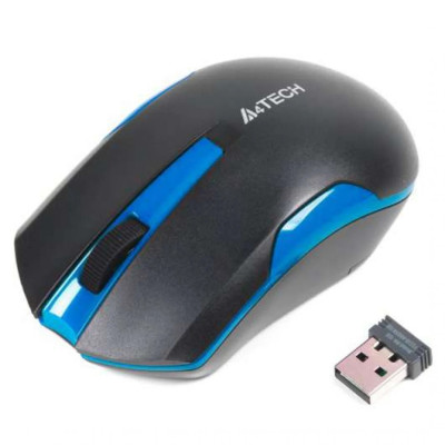 Миша бездротова A4Tech G3-200N Black/Blue USB V-Track Миша бездротова A4Tech G3-200N Black/Blue USB V-Track