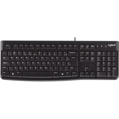 Клавиатура Logitech K120 for Business Ukr Black ENG , UKR (920-002643)