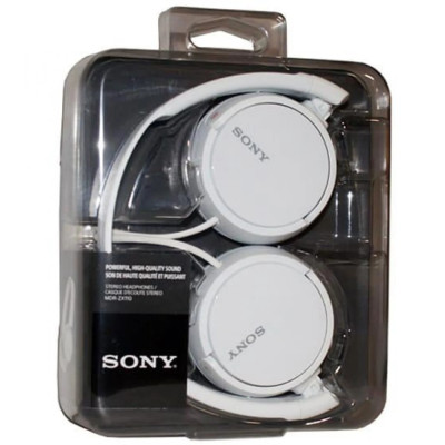 Гарнітура Sony MDR-ZX110AP White (MDRZX110APW.CE7) Гарнітура Sony MDR-ZX110AP White (MDRZX110APW.CE7)
