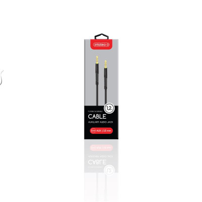 Кабель Intaleo CBFLEXA1 3.5 мм - 3.5 мм (M/M), 1.2 м, Black (1283126487538) Кабель Intaleo CBFLEXA1 3.5 мм - 3.5 мм (M/M), 1.2 м, Black (1283126487538)