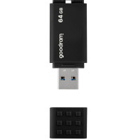 Флеш-накопичувач USB3.2 64GB Goodram UME3 Black (UME3-0640K0R11) Флеш-накопичувач USB3.2 64GB Goodram UME3 Black (UME3-0640K0R11)