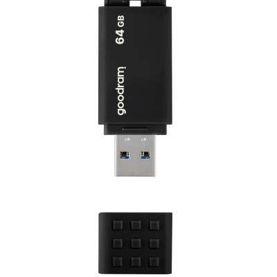 Флеш-накопичувач USB3.2 64GB Goodram UME3 Black (UME3-0640K0R11)