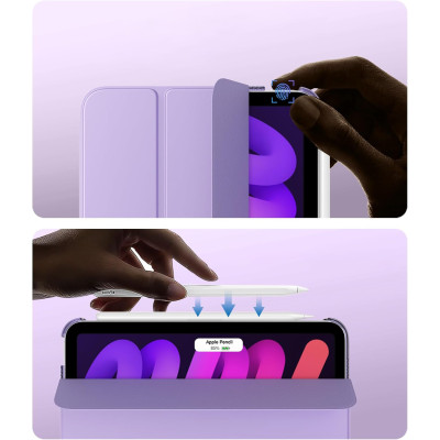 Чохол-книжка BeCover Tri Fold Hard для Apple iPad Mini 7 2024 8.3 Чохол-книжка BeCover Tri Fold Hard для Apple iPad Mini 7 2024 8.3