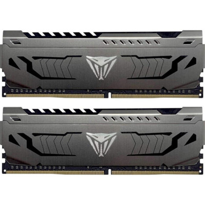 Модуль пам`яті DDR4 2x8GB/3600 Patriot Viper Steel Gray (PVS416G360C7K) Модуль пам`яті DDR4 2x8GB/3600 Patriot Viper Steel Gray (PVS416G360C7K)