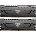 Модуль пам`яті DDR4 2x8GB/3600 Patriot Viper Steel Gray (PVS416G360C7K)