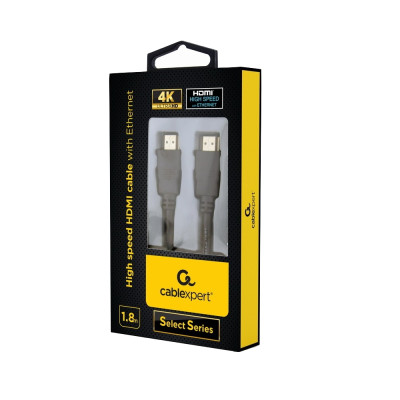 Кабель Cablexpert HDMI - HDMI V 2.0 (M/M), 1.8 м, Black (CC-HDMIL-1.8M) Кабель Cablexpert HDMI - HDMI V 2.0 (M/M), 1.8 м, Black (CC-HDMIL-1.8M)