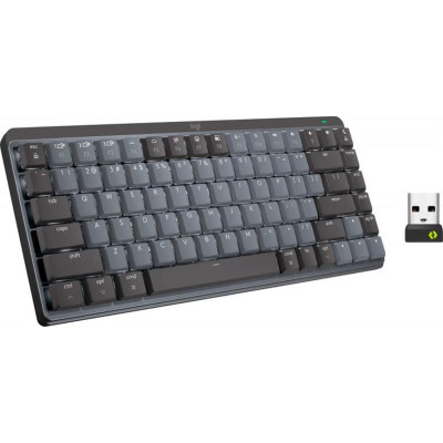 Клавiатура бездротова Logitech MX Mechanical Mini Bluetooth Illuminated Graphite (920-010782)