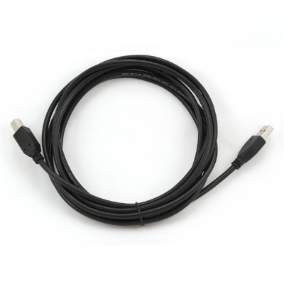 Кабель Cablexpert USB - USB Type-B V 2.0 (M/M), 3.0 м, чорний (CCP-USB2-AMBM-10) Кабель Cablexpert USB - USB Type-B V 2.0 (M/M), 3.0 м, чорний (CCP-USB2-AMBM-10)