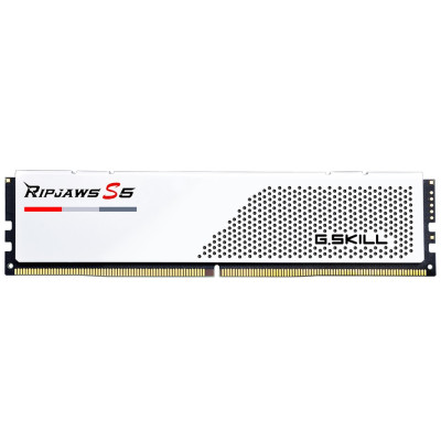 Модуль пам`ятi DDR5 2x16GB/5600 G.Skill Ripjaws S5 White (F5-5600J3636C16GX2-RS5W)