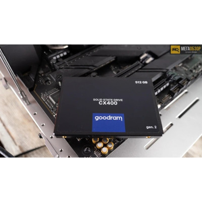 Накопичувач SSD 128GB Goodram CX400 Gen.2 2.5 Накопичувач SSD 128GB Goodram CX400 Gen.2 2.5