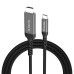 Кабель ColorWay HDMI - USB Type-C (M/M), 4K/60 Гц, 2 м, Black (CW-CBCHD077-BK)