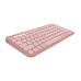 Клавиатура Logitech Pebble Keys 2 K380s Rose (920-011853)