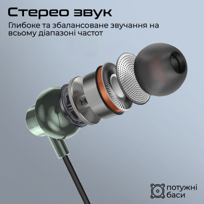 Гарнітура Promate Silken-C Grey Гарнітура Promate Silken-C Grey
