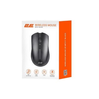 Миша бездротова 2E MF217 WL Black (2E-MF217WB) Миша бездротова 2E MF217 WL Black (2E-MF217WB)
