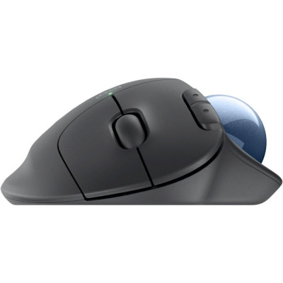Миша бездротова Logitech Ergo M575S Graphite + Blue Ball (910-007029) Миша бездротова Logitech Ergo M575S Graphite + Blue Ball (910-007029)