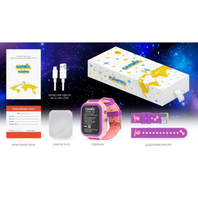 Дитячий смарт-годинник Garmix PointPRO-200 4G/GPS/WiFi Pink Дитячий смарт-годинник Garmix PointPRO-200 4G/GPS/WiFi Pink