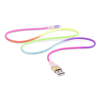 Кабель REAL-EL USB - Lightning (M/M), 1 м, Rainbow (EL123500051) Кабель REAL-EL USB - Lightning (M/M), 1 м, Rainbow (EL123500051)