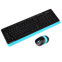 Комплект (клавіатура, миша) бездротовий A4Tech FG1010 Black/Blue Комплект (клавіатура, миша) бездротовий A4Tech FG1010 Black/Blue