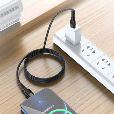 Кабель ColorWay USB Type-C - USB Type-C (M/M), 3.0 А, 1 м, Black (CW-CBPDCC047-BK)