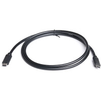 Кабель REAL-EL USB Type C - USB Type C (M/M), 1 м, чорний (EL123500015) Кабель REAL-EL USB Type C - USB Type C (M/M), 1 м, чорний (EL123500015)
