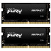 Модуль пам`ятi SO-DIMM DDR4 2x16GB/3200 Kingston Fury Impact (KF432S20IBK2/32)
