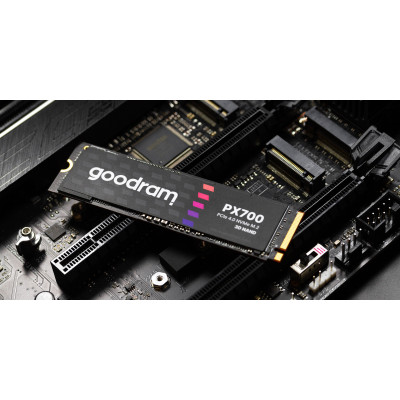 Накопичувач SSD 1TB Goodram PX700 M.2 2280 PCIe 4.0 x4 NVMe 3D NAND (SSDPR-PX700-01T-80) Накопичувач SSD 1TB Goodram PX700 M.2 2280 PCIe 4.0 x4 NVMe 3D NAND (SSDPR-PX700-01T-80)